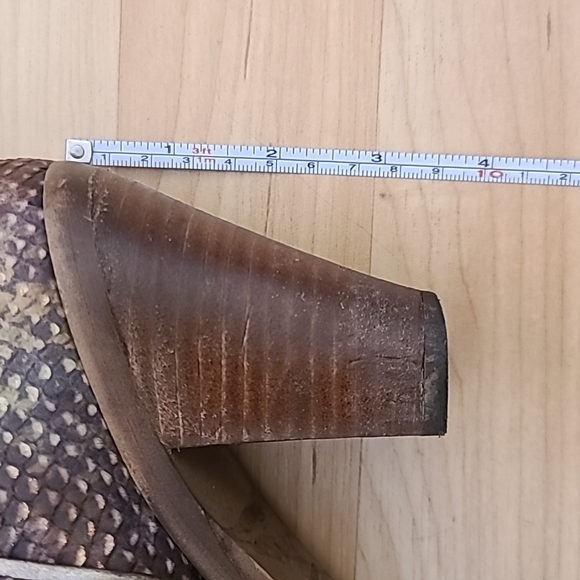 Vintage Steve Madden Leather Cowboy boots Made in Spain Size 7 - Picture 9 of 9